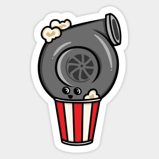 Popcorn turbo 1 Sticker